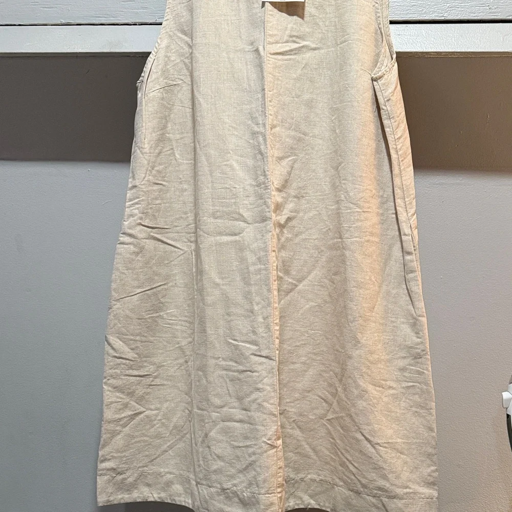 NWT Liz Claiborne tan dress - Picture 2 of 6